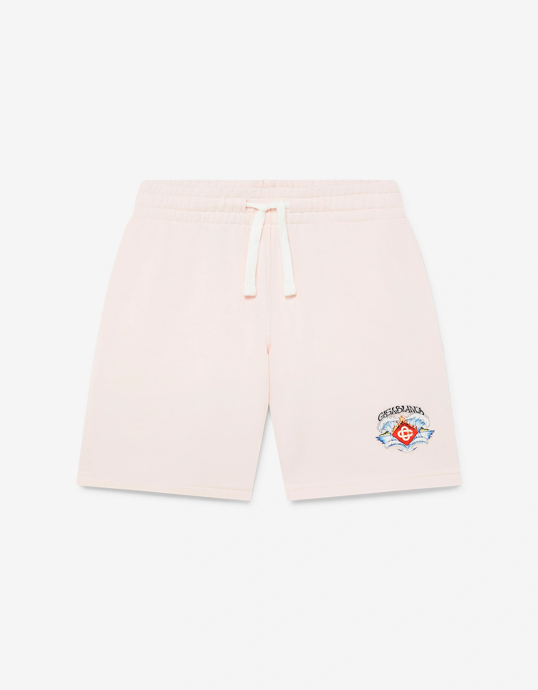 Casablanca Casablanca Girls Waves Sweat Shorts in Pink