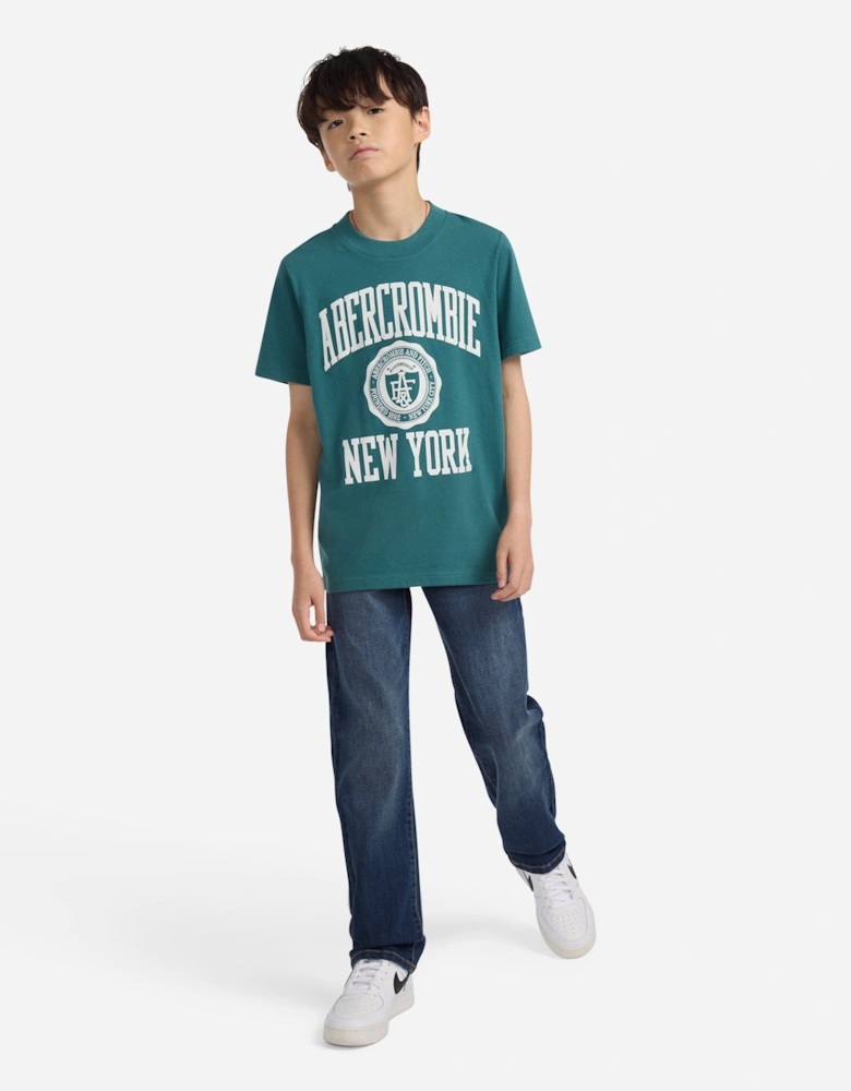 Boys Straight Fit Jeans in Blue