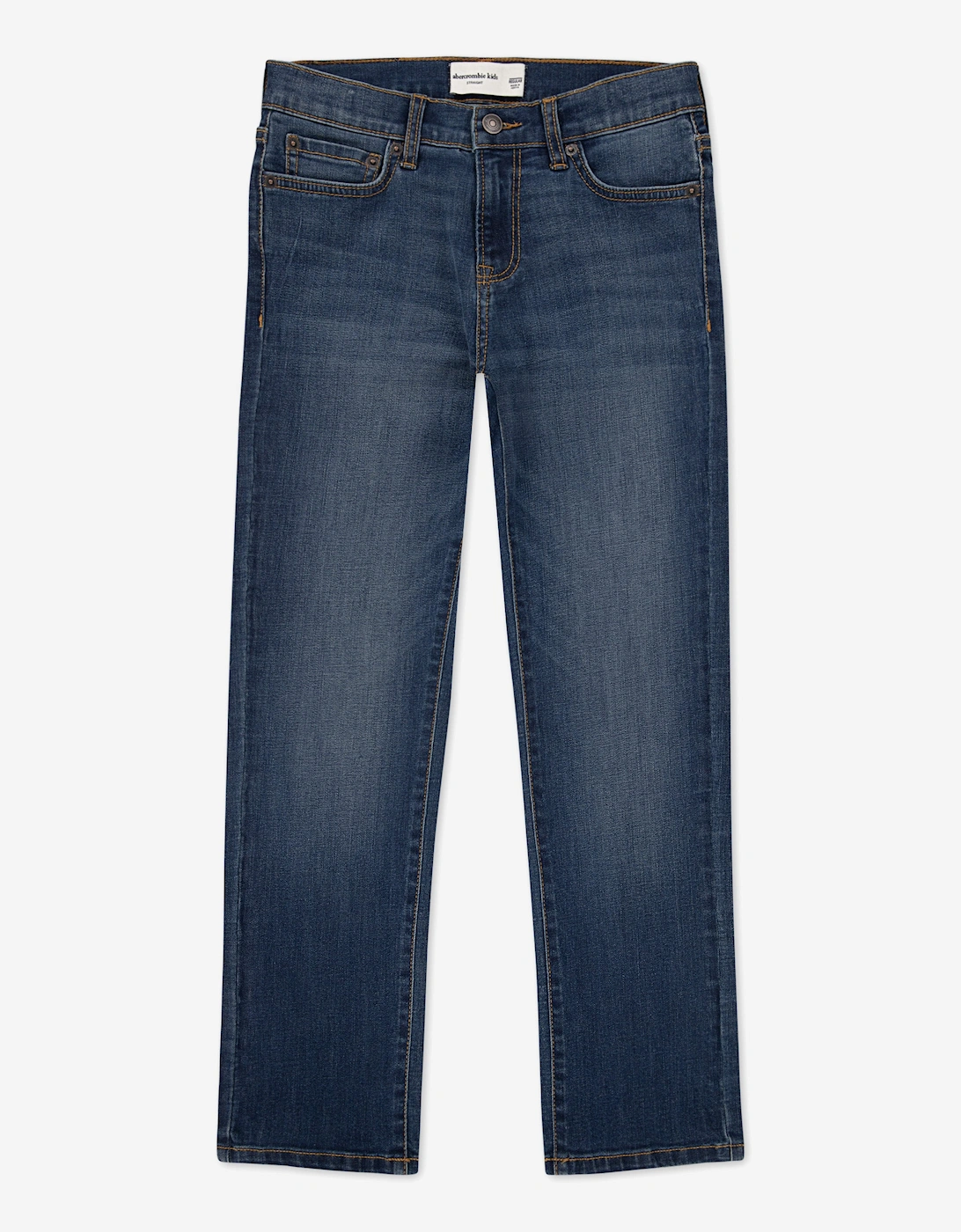 Abercrombie & Fitch Boy's Abercrombie & Fitch Boys Straight Fit Jeans in Blue