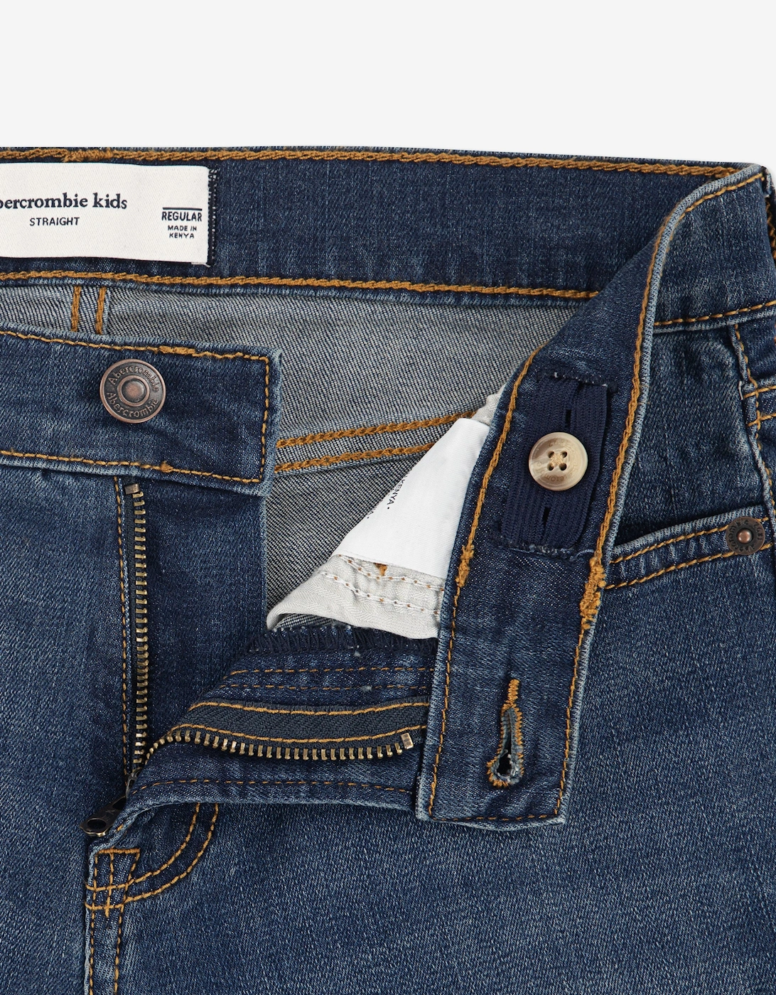 Boys Straight Fit Jeans in Blue