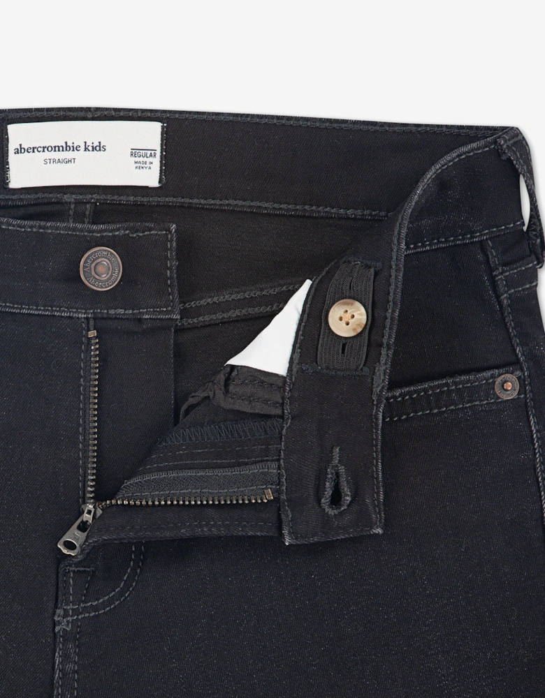 Boys Straight Fit Jeans in Navy