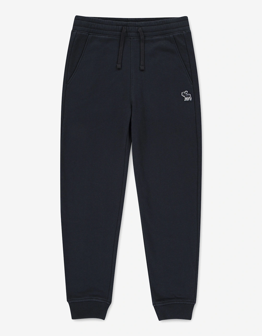 Boys Essential Fleece Joggers in Black, 5 of 4