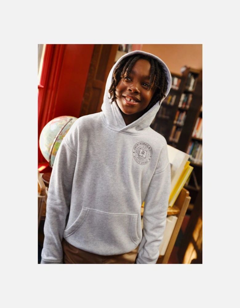 Boys Fashion Hoodie in Grey