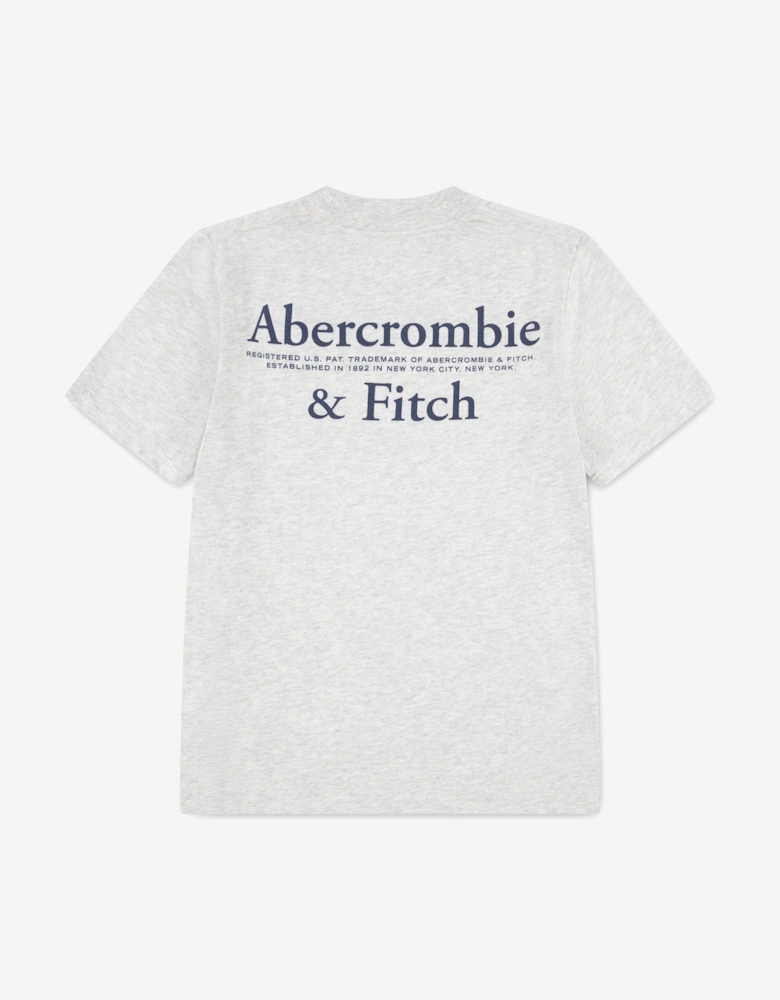 Boys Foothills T-Shirt in Grey