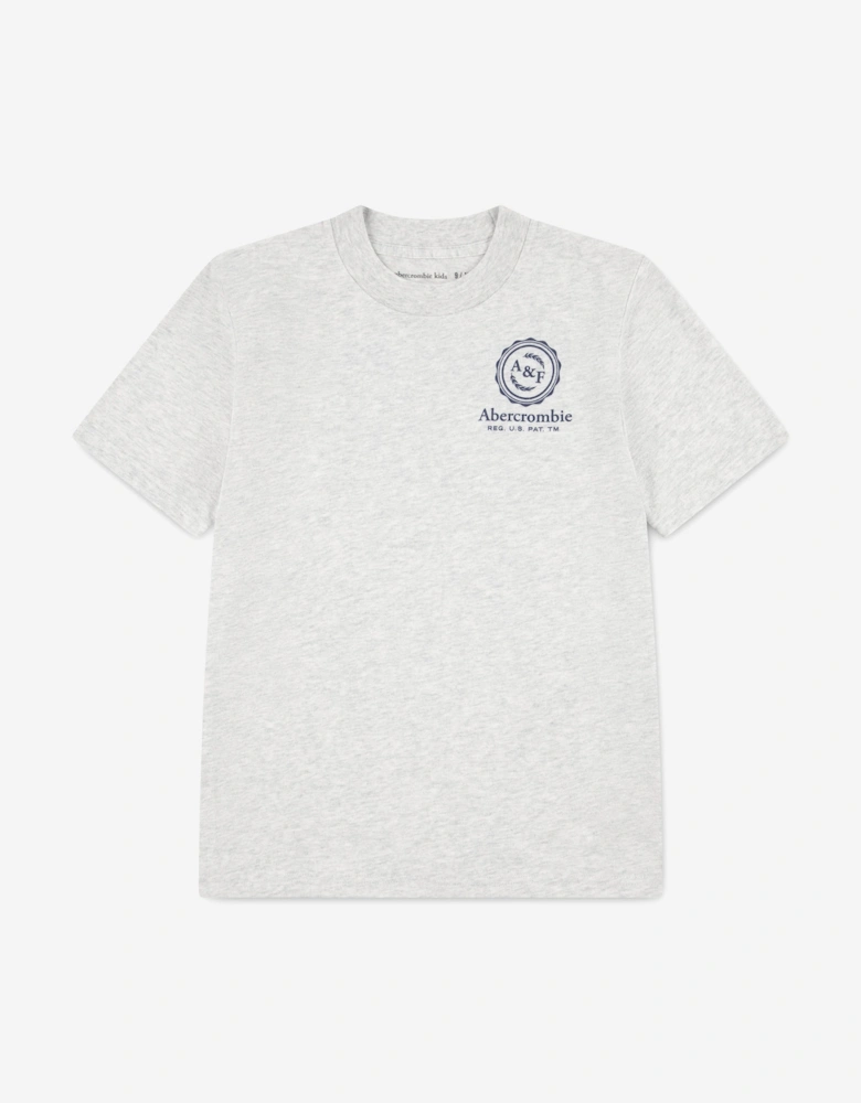 Boys Foothills T-Shirt in Grey