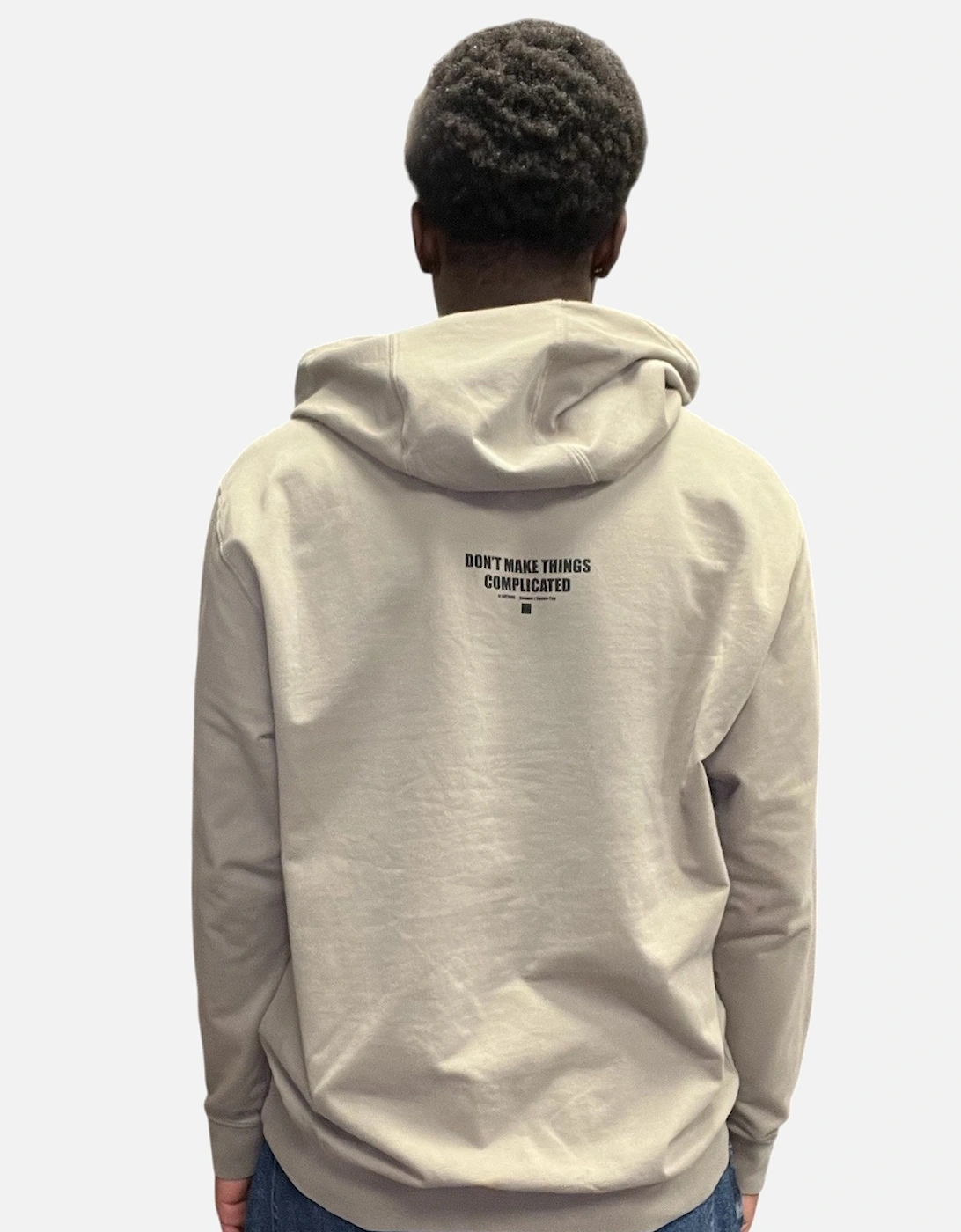 Small Logo Hooded Sweatshirt - Brindle Gray