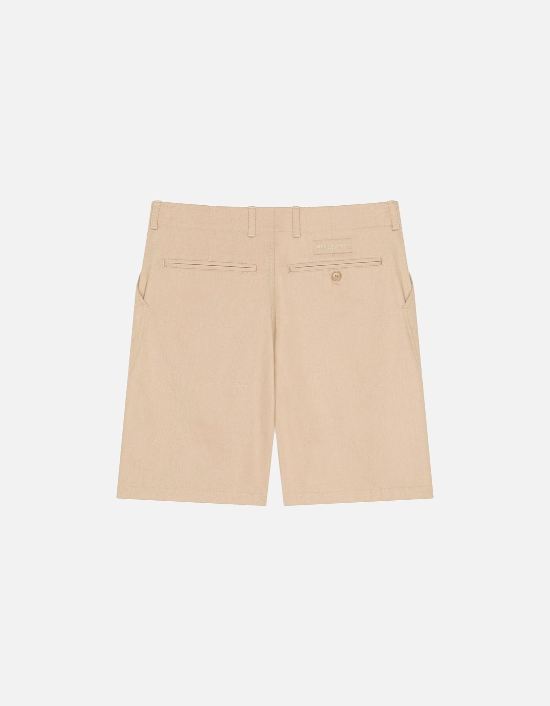 BEANDED COTTON SHORTS
