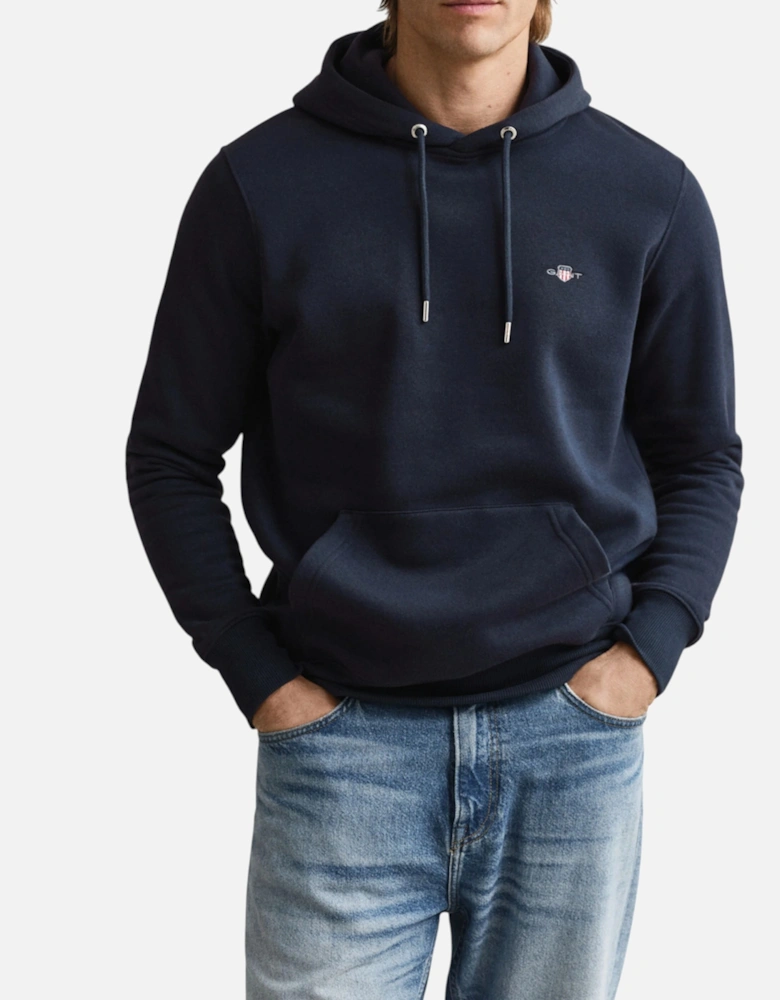 Mens Hoodie Reg Shield Pullover Winter Top
