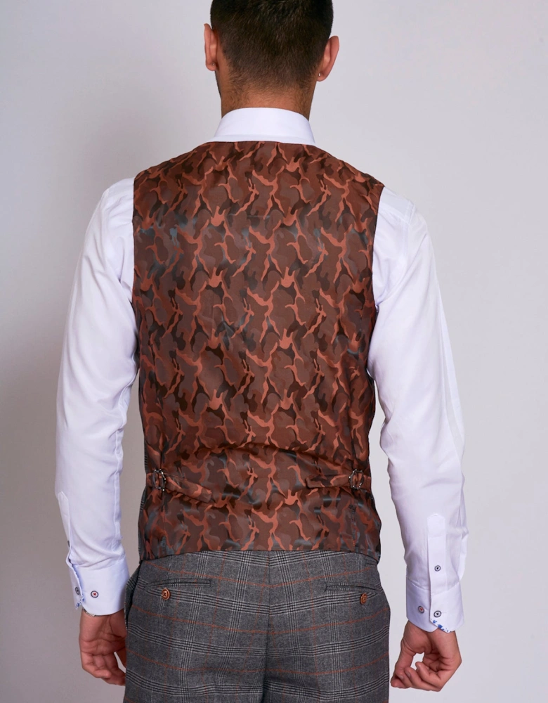 Jenson Waistcoat - Grey