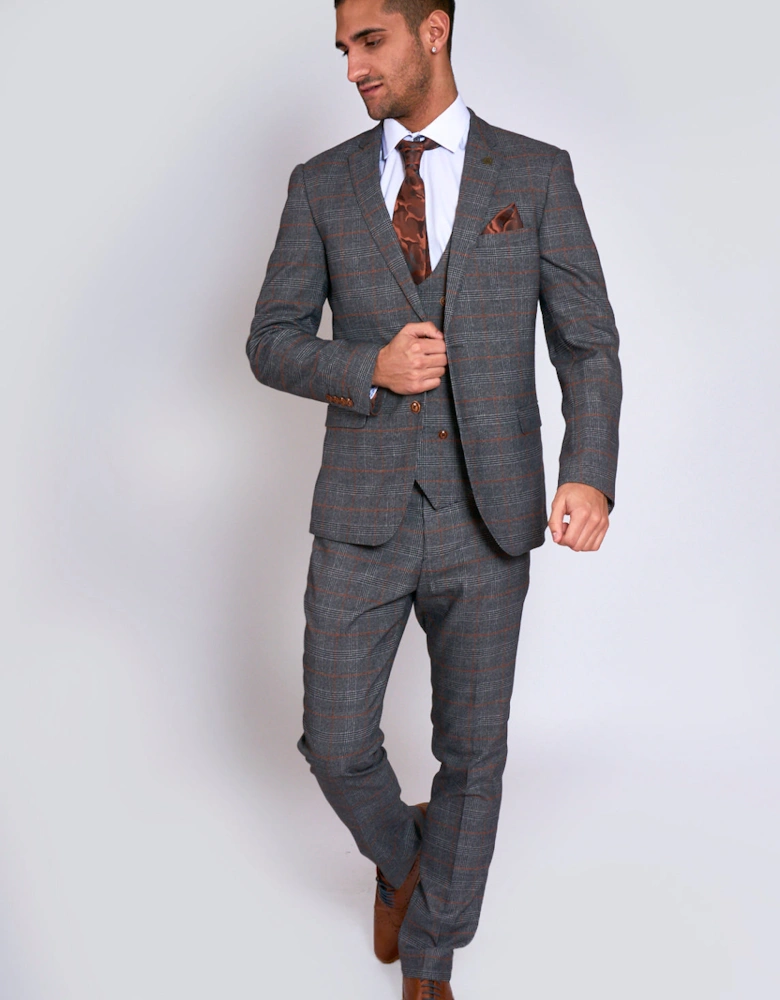 Jenson Waistcoat - Grey