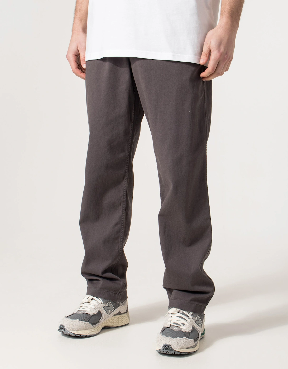 Relaxed Fit Ezra Organic Stretch Twill Trousers, 5 of 4