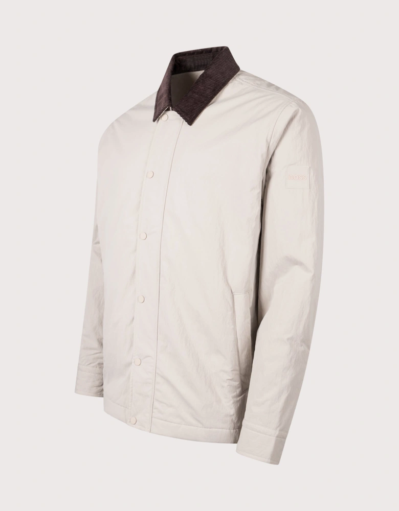 Oversized Leldon Zip Overshirt