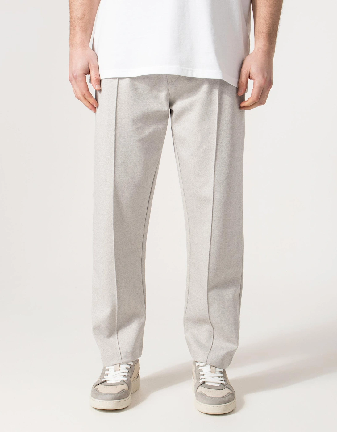 Relaxed Fit Twist Pleated Pants