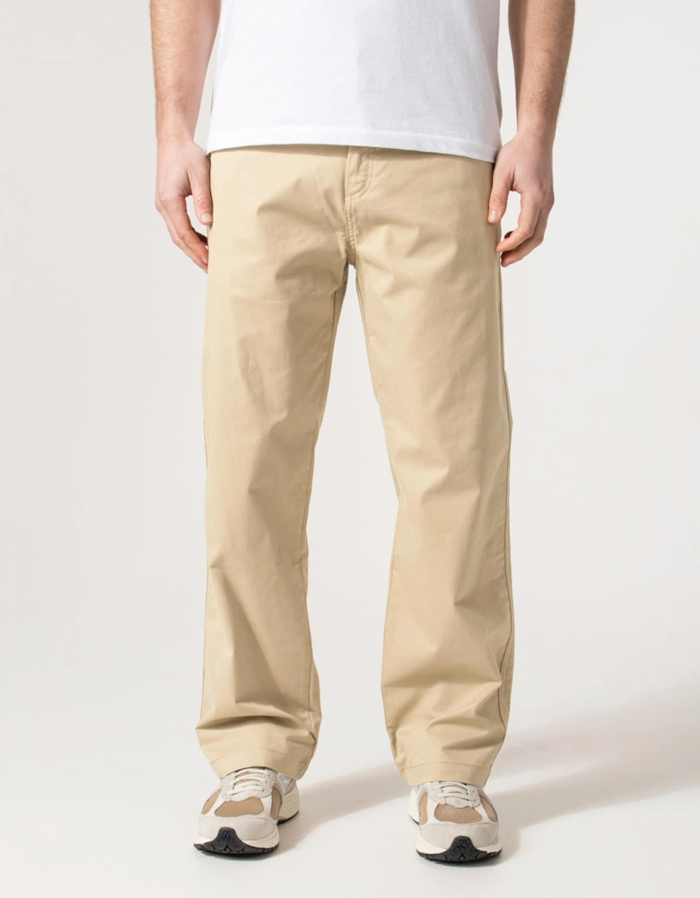 Regular Fit Straight Leg Cino261 Trousers