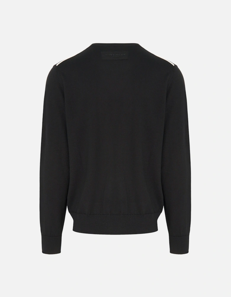 BRANDED WOOL SWEATER