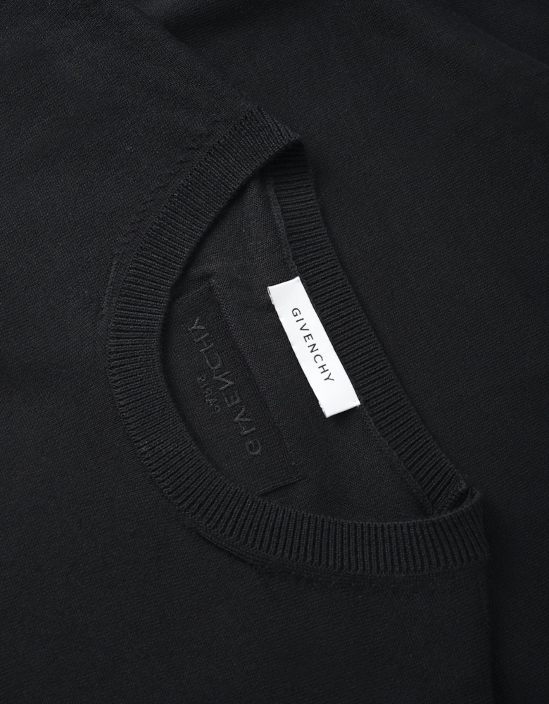 BRANDED WOOL SWEATER