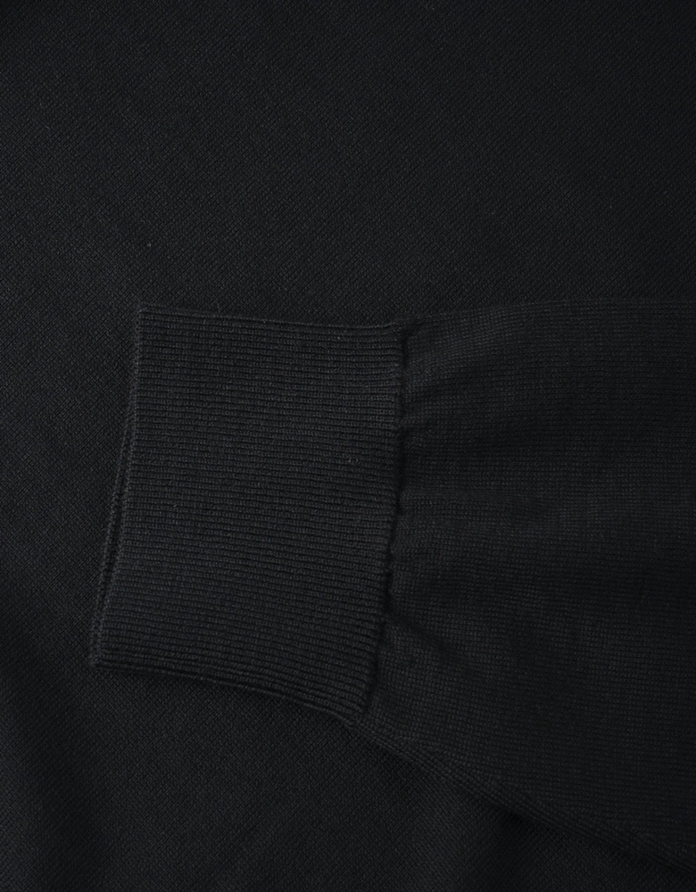 BRANDED WOOL SWEATER