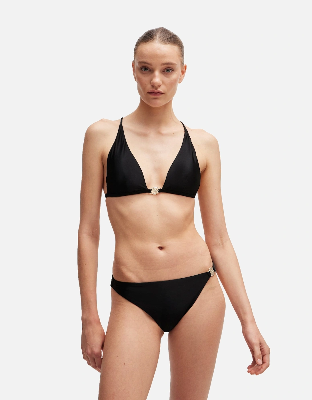 Double B Monogram Fully Lined Bikini Bottoms