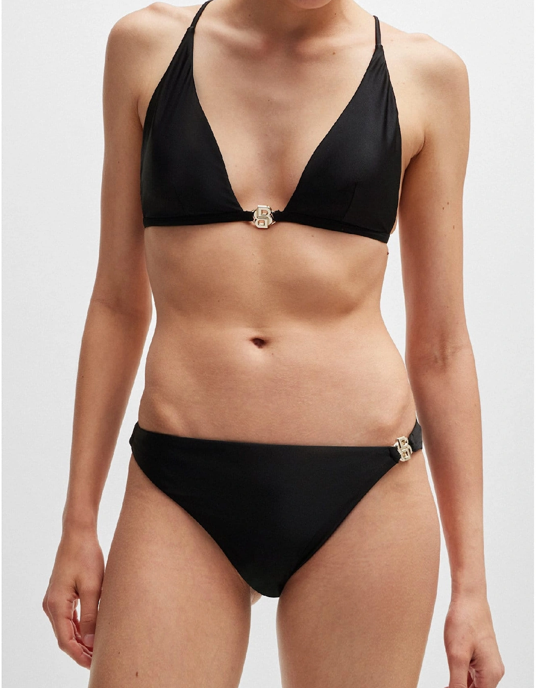 Double B Monogram Fully Lined Bikini Bottoms