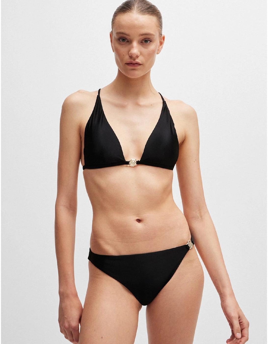 Double B Monogram Fully Lined Bikini Bottoms