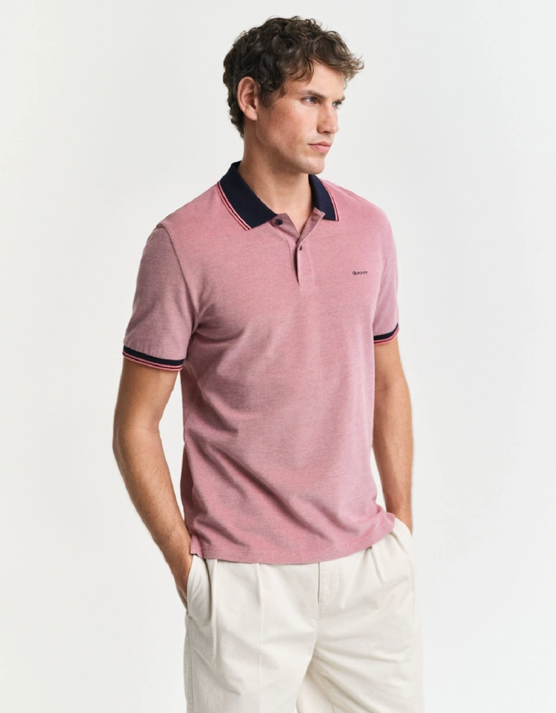 4-Colour Short Sleeved Oxford Shirt