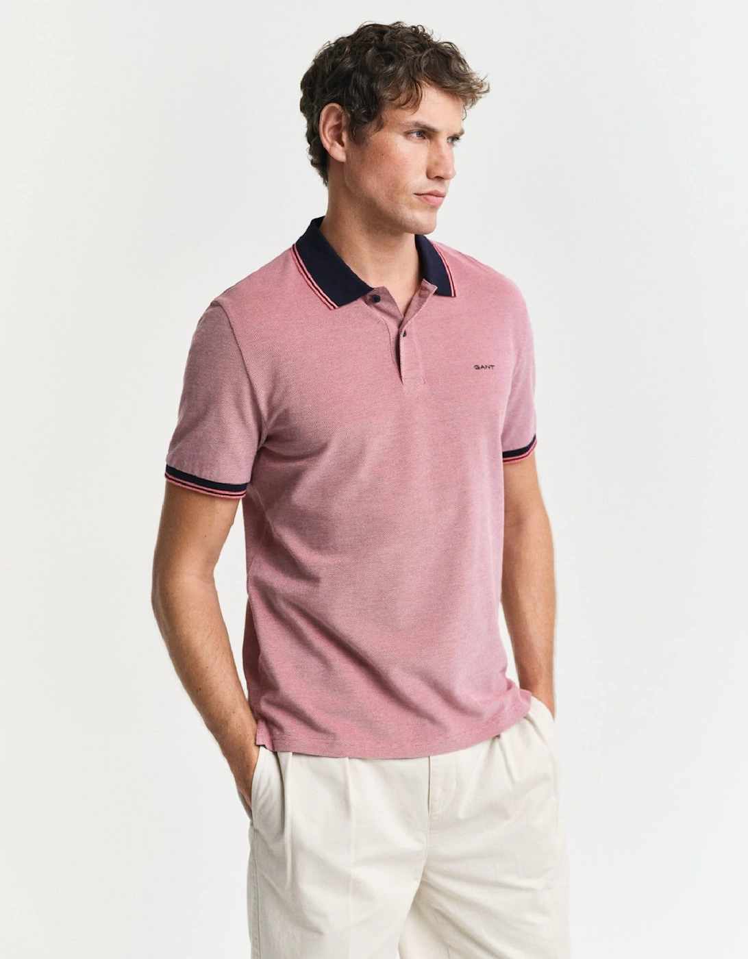 4-Colour Short Sleeved Oxford Shirt