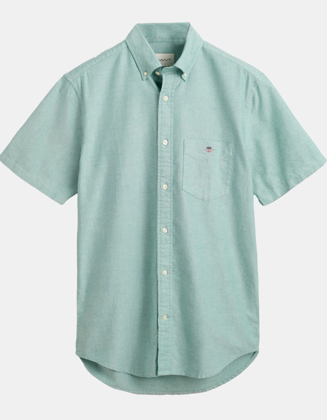 Regular-Fit Classic Short Sleeves Oxford Shirt, 3 of 2