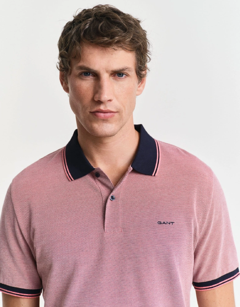 4-Colour Short Sleeved Oxford Shirt