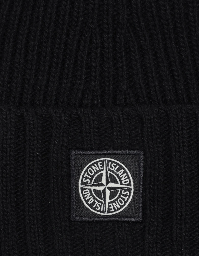 Juniors Beanie with Compass Patch