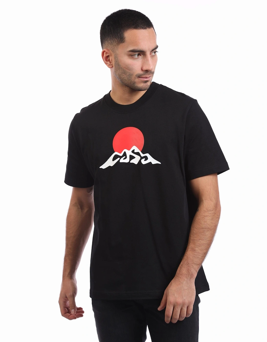 Montagne White Snow Printed T-Shirt, 5 of 4