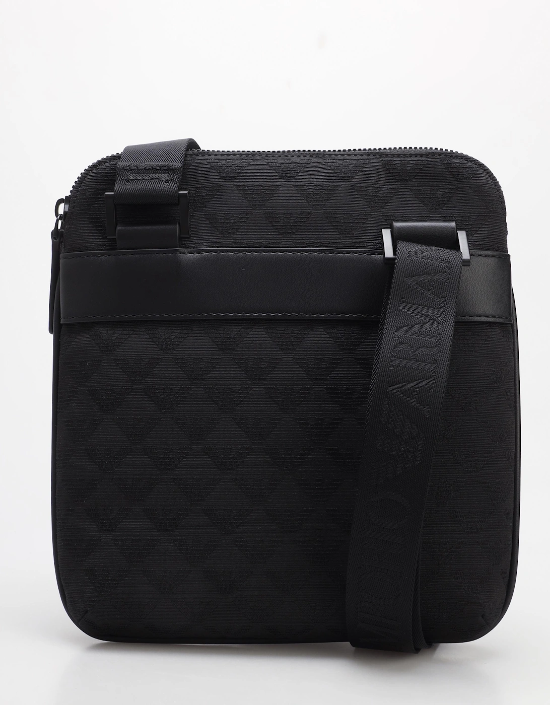 Allover Jacquard Eagle Shoulder Bag