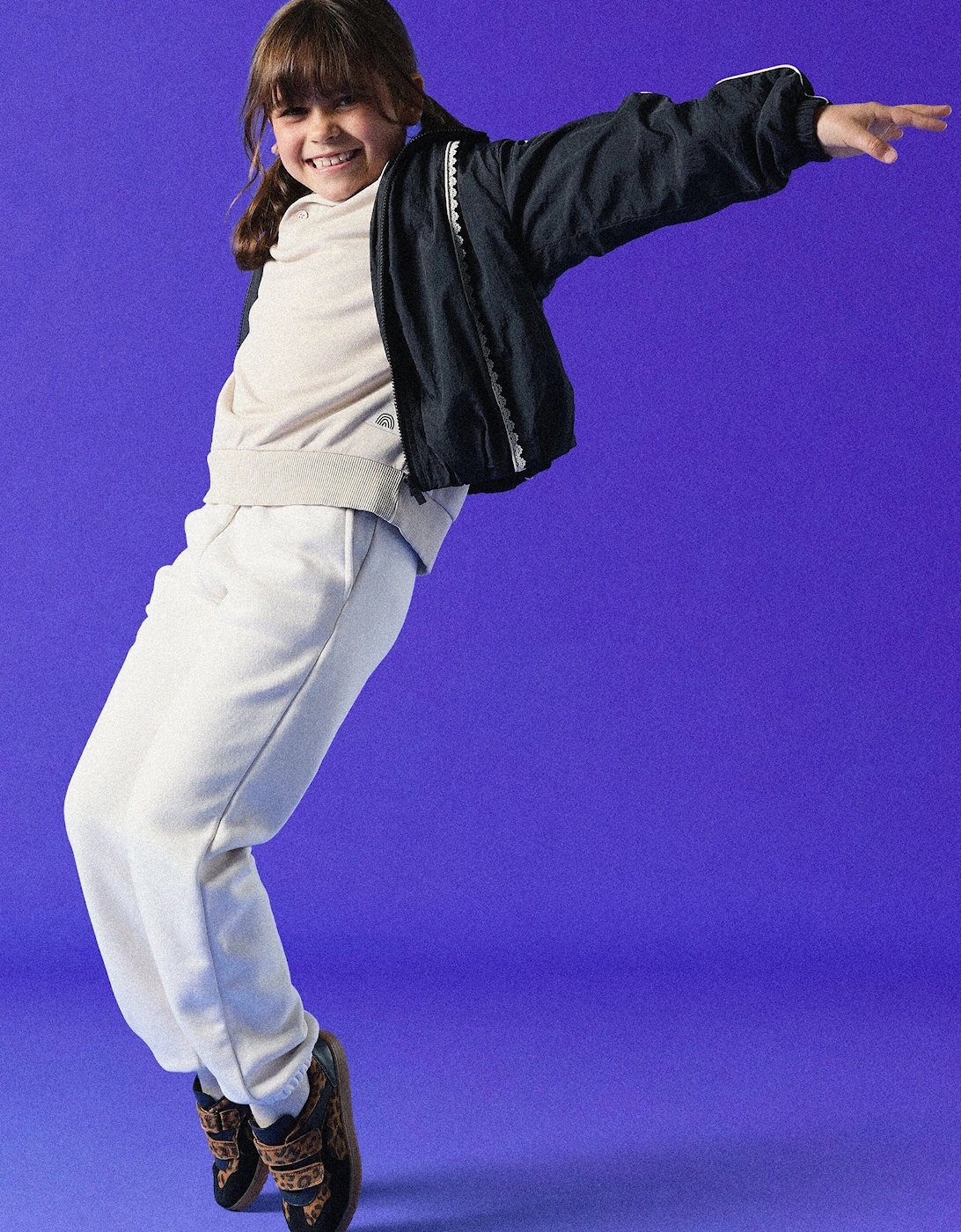 Girls Disco Vibe Trainers in Brown