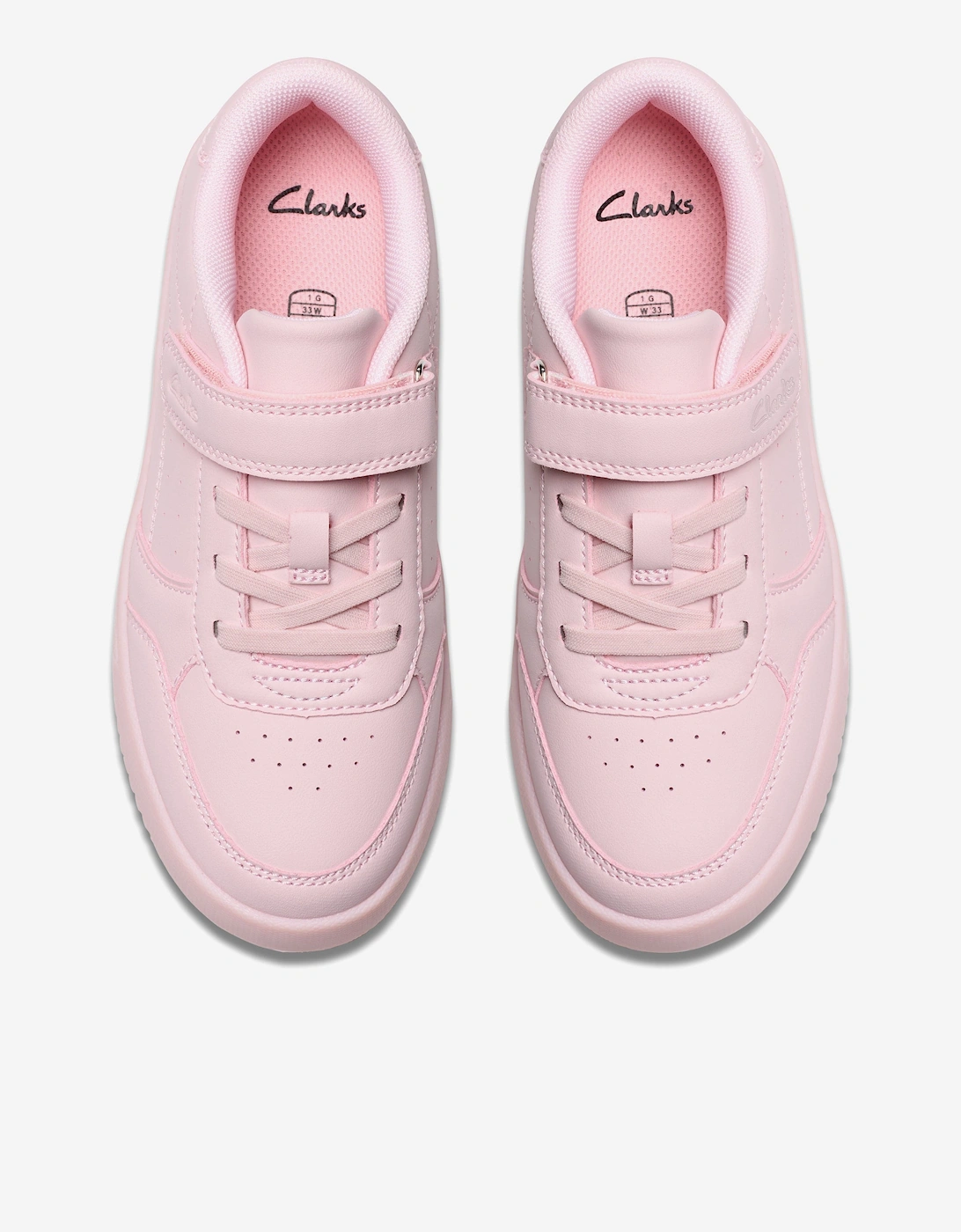 Girls Barley Step Trainers in Pink