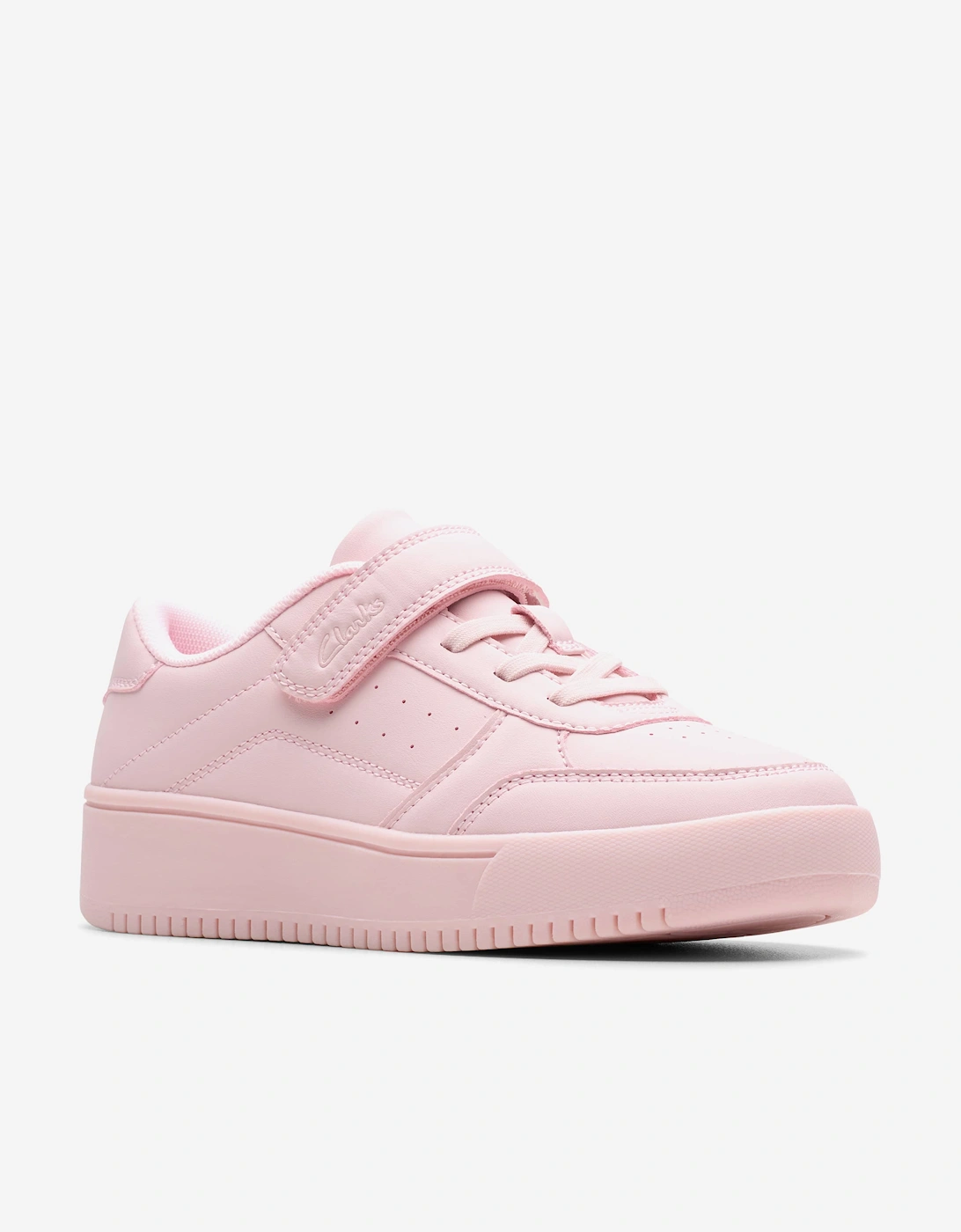 Girls Barley Step Trainers in Pink