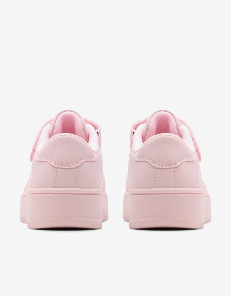 Girls Barley Step Trainers in Pink