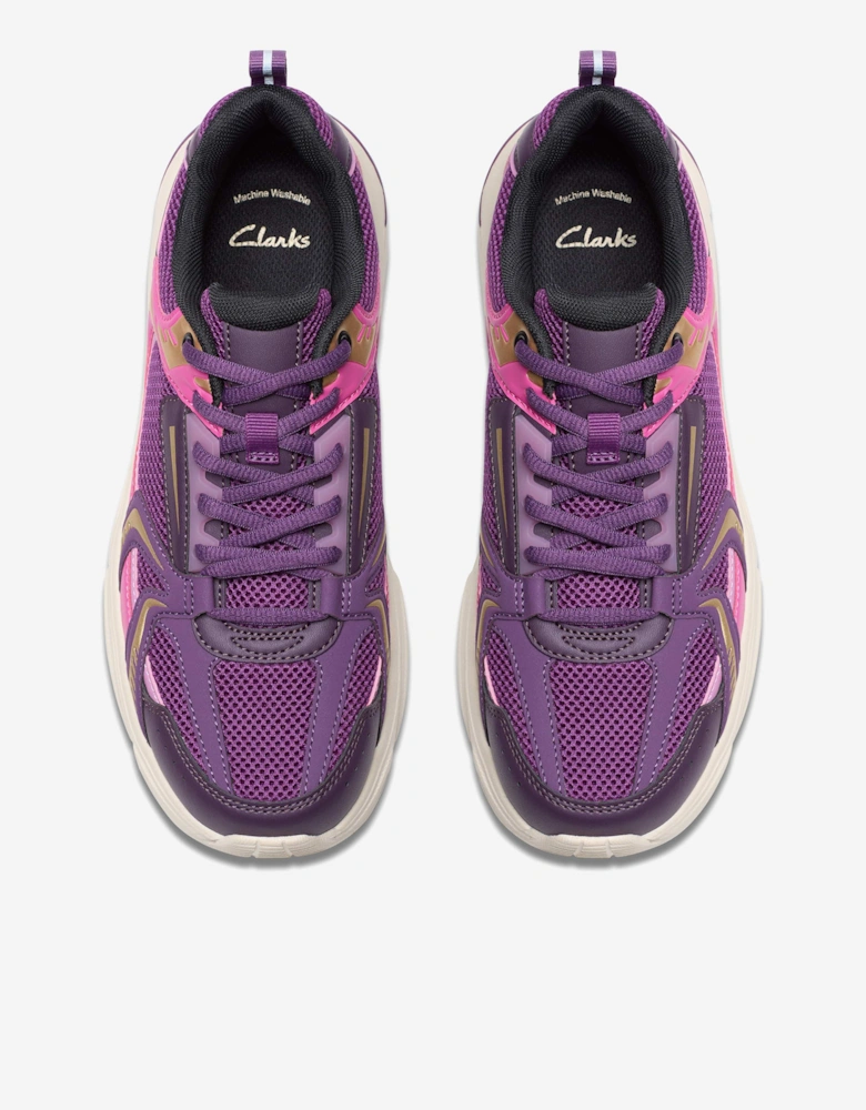 Girls Crafton Move Trainers in Purple