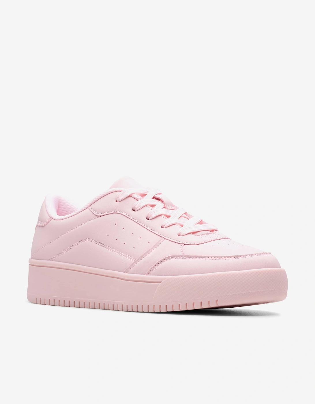 Girls Barley Step Trainers in Pink