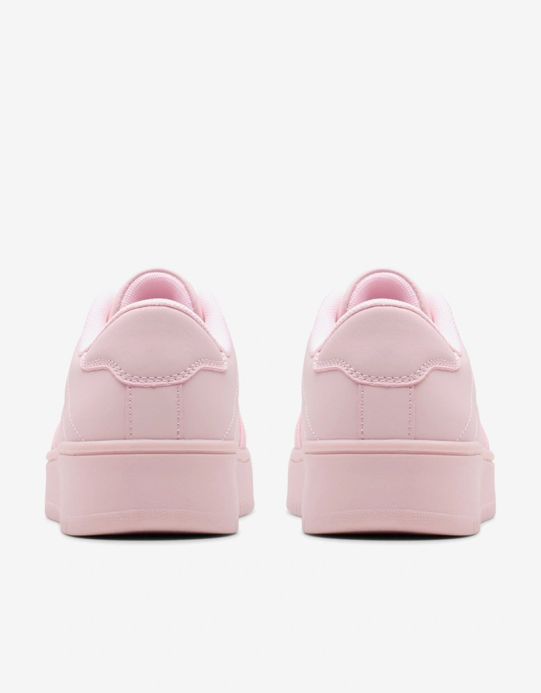 Girls Barley Step Trainers in Pink