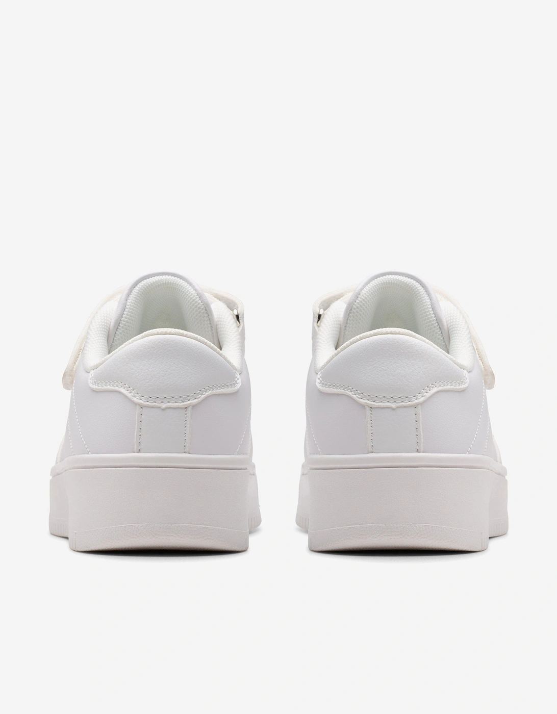 Kids Barley Step Trainers in White