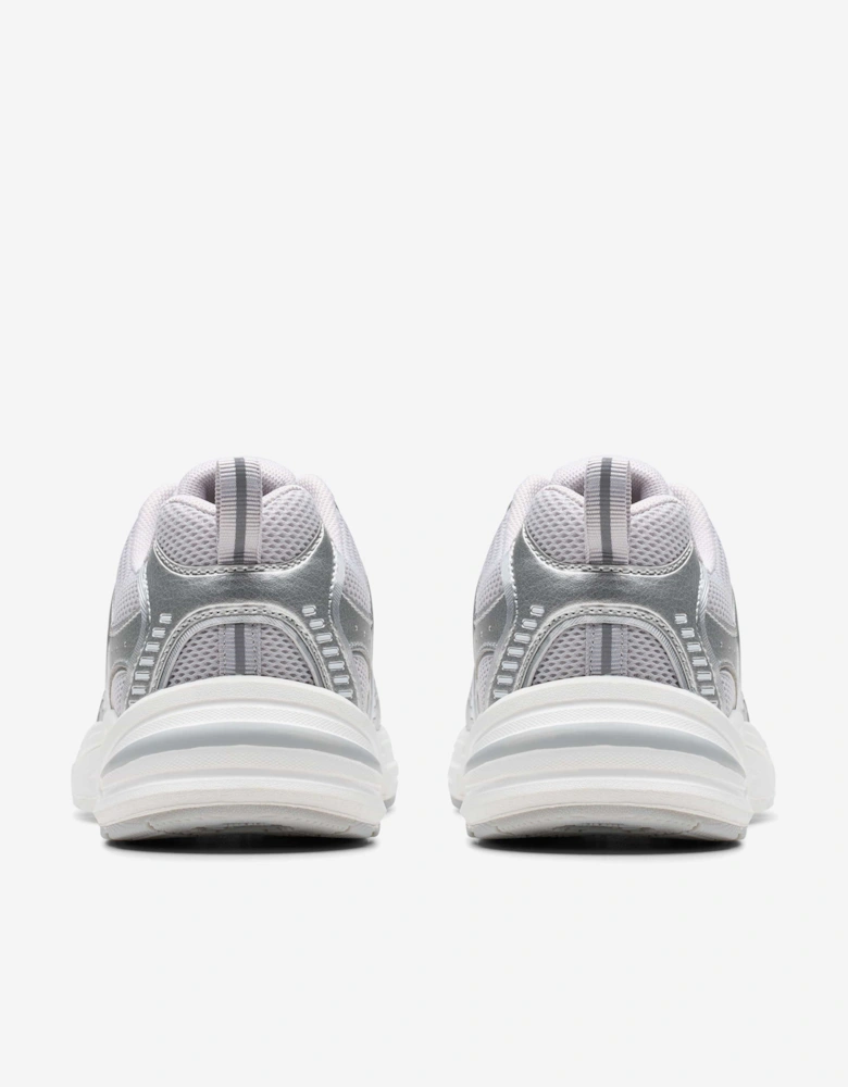 Girls Crafton Move Trainers in Silver