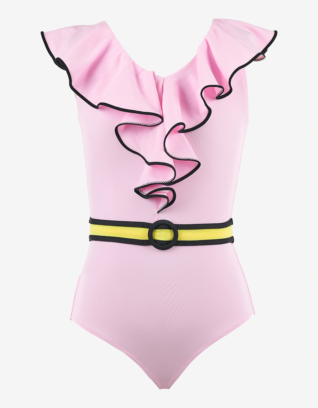 Girls Martha Swimsuit in Pink, 4 of 3