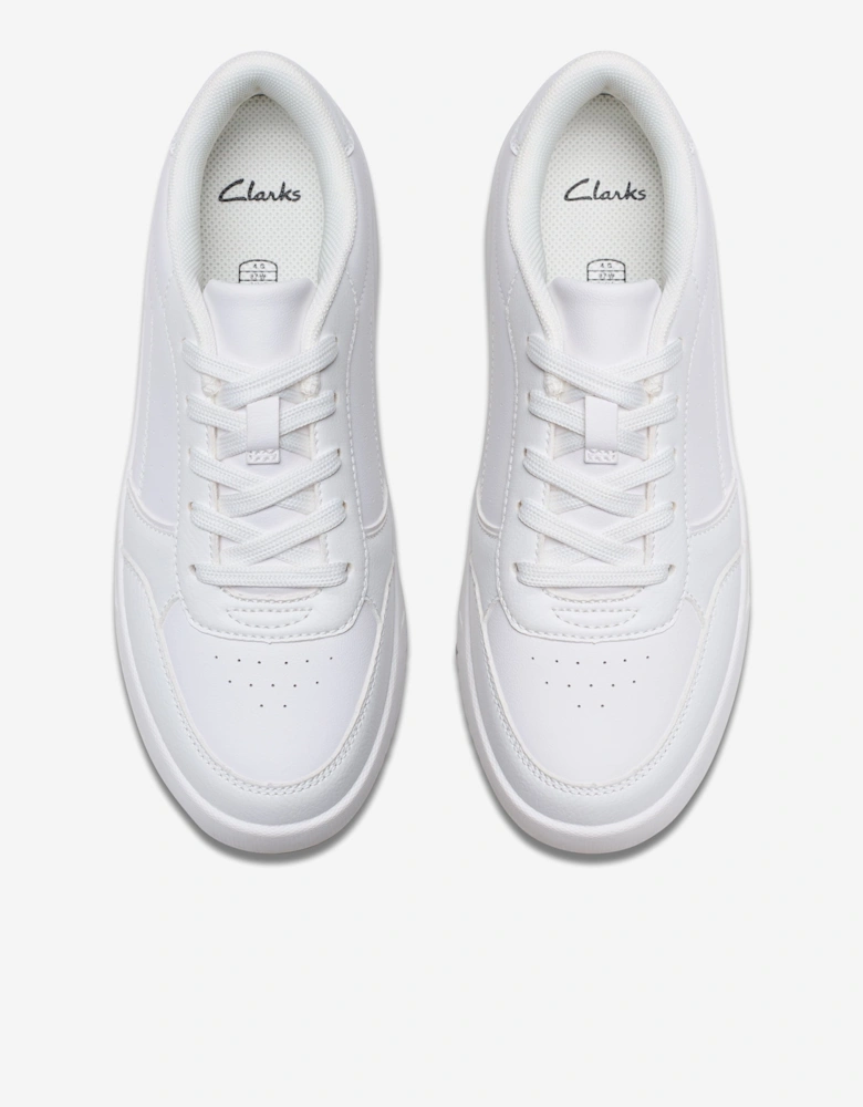 Kids Barley Step Trainers in White