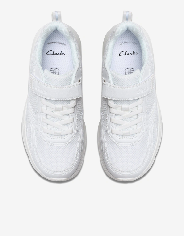 Kids Crafton Move Trainers in White