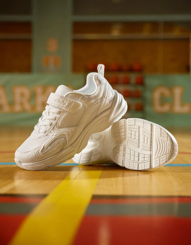 Kids Crafton Move Trainers in White