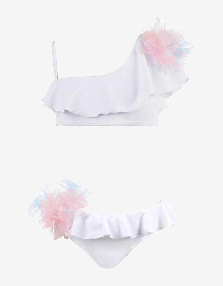 Girls Saphira Bikini in White