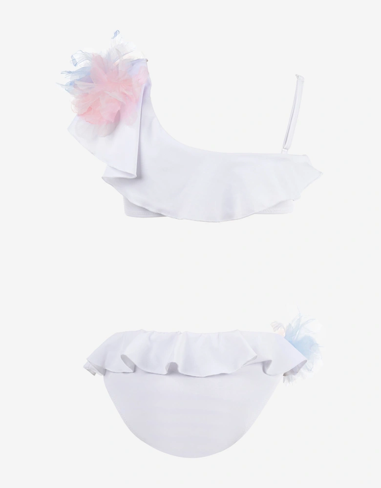 Girls Saphira Bikini in White