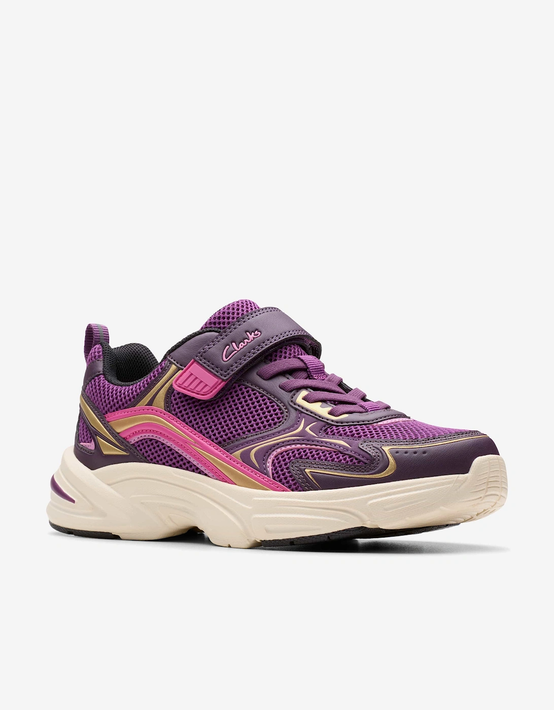 Girls Crafton Move Trainers in Purple