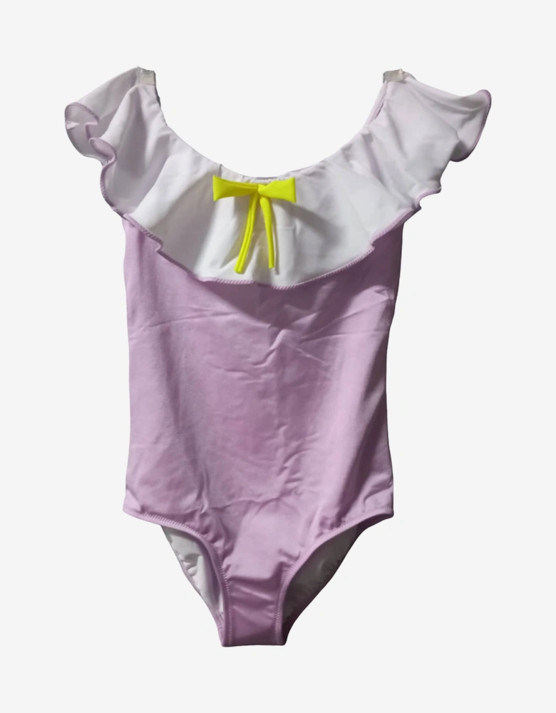 Girls Britton Swimsuit in Purple