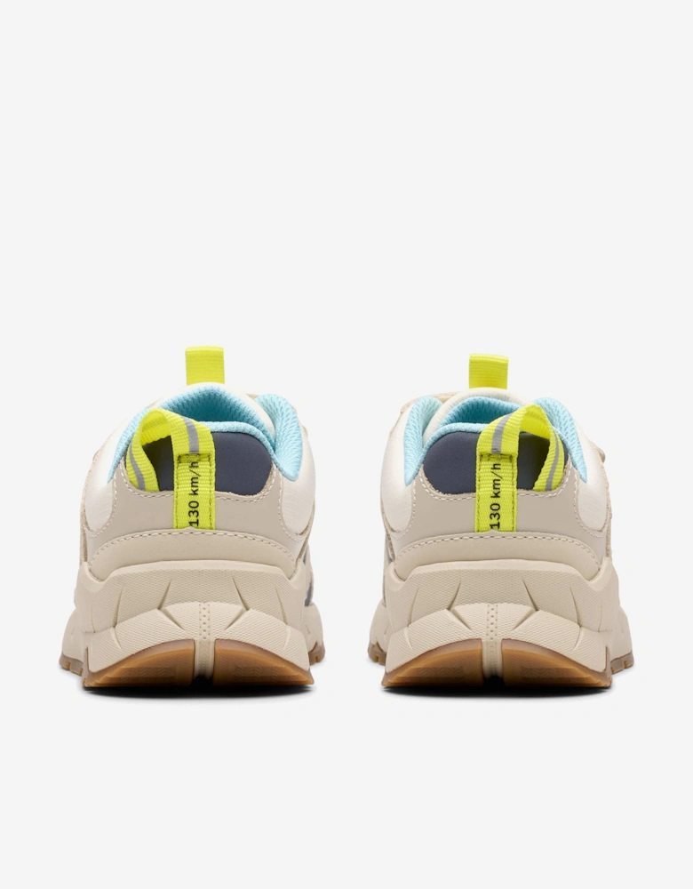 Boys Selva Hero Trainers in Ivory