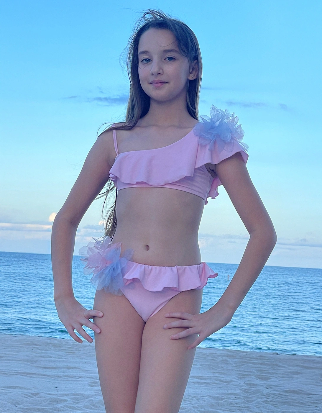 Girls Junia Bikini in Pink